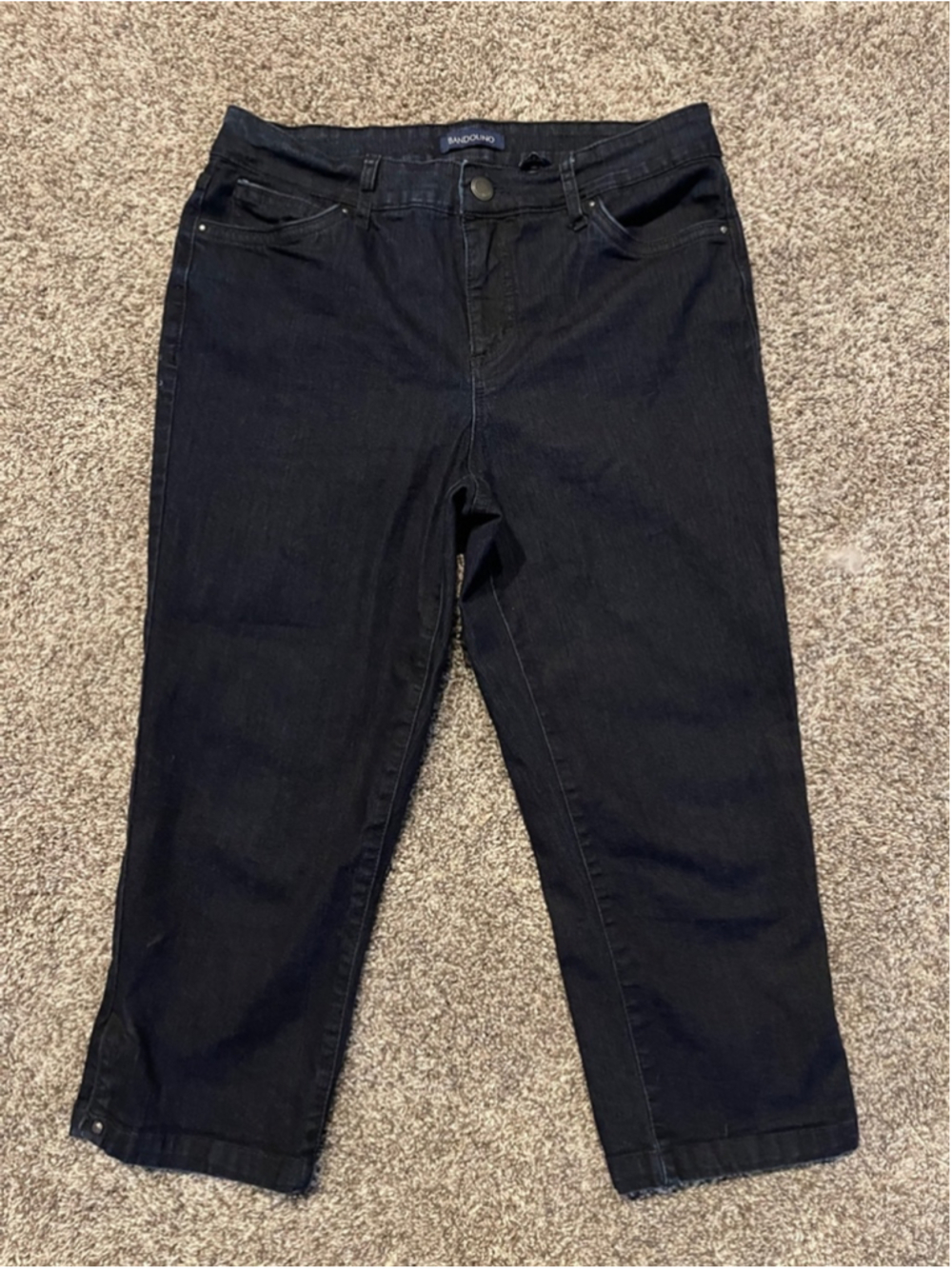 Bandolino Women’s Cropped Mandie Jeans, Size 8